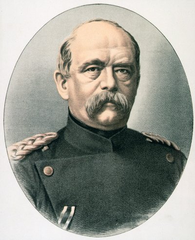 Otto Eduard Leopold, Prince von Bismarck (1815-98) by English School